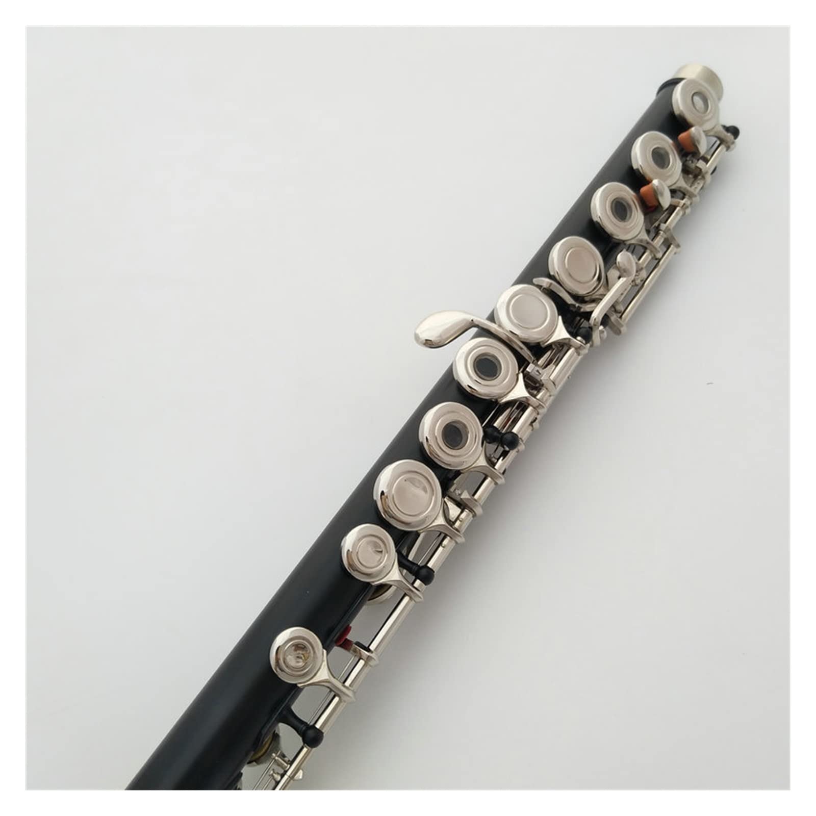 【再々値下げ！】フルート♡ Amazon.co.jp: プロフェッショナル 17穴フルート 銀色の合金キー付き